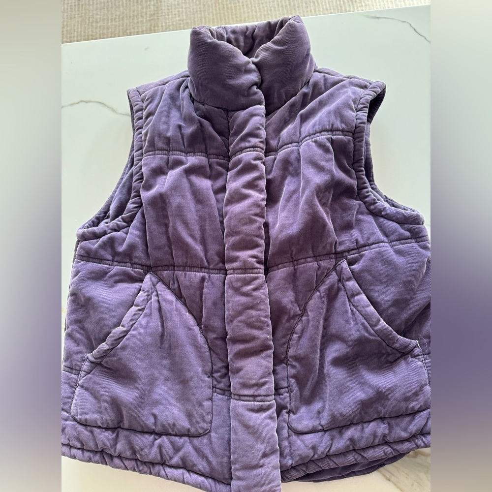 Soft puffy vest
